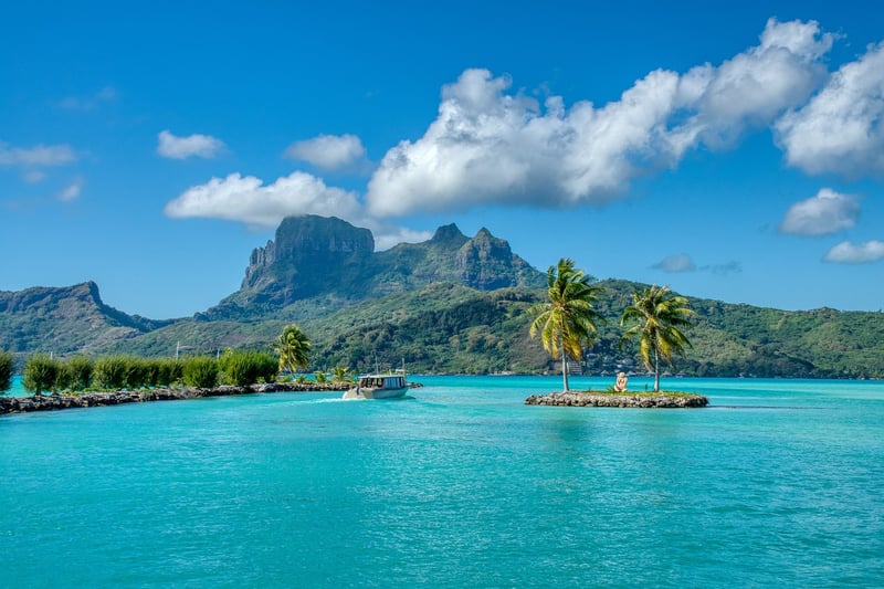 Bora Bora Beach Wedding